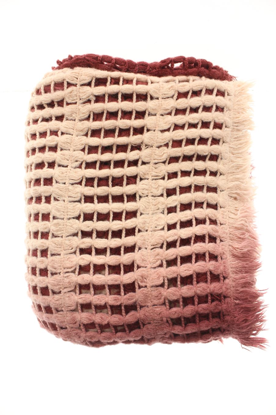 Sciarpa de Green coast de la talla Unica, de color bordeaux