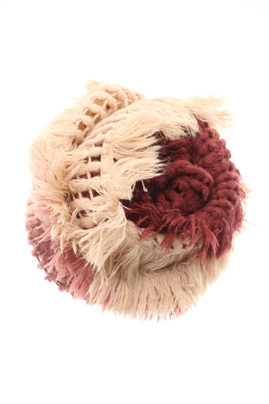 Sciarpa de Green coast de la talla Unica, de color bordeaux