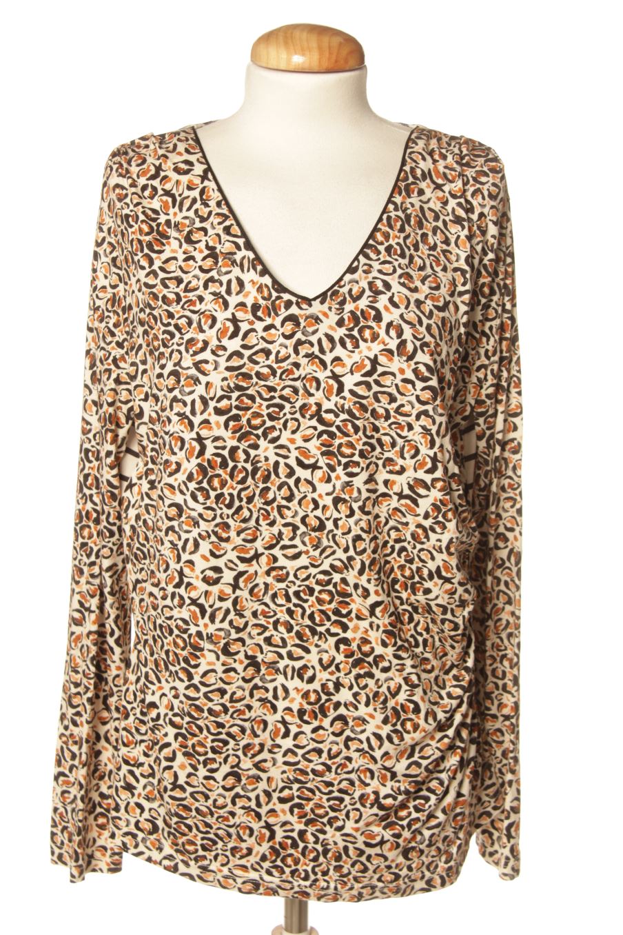 Camiseta manga larga de BATOPETO de la talla 46, de color animal print