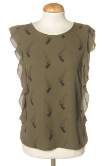 Blouse à manches courtes M Made in italy, photo 1 sur 2