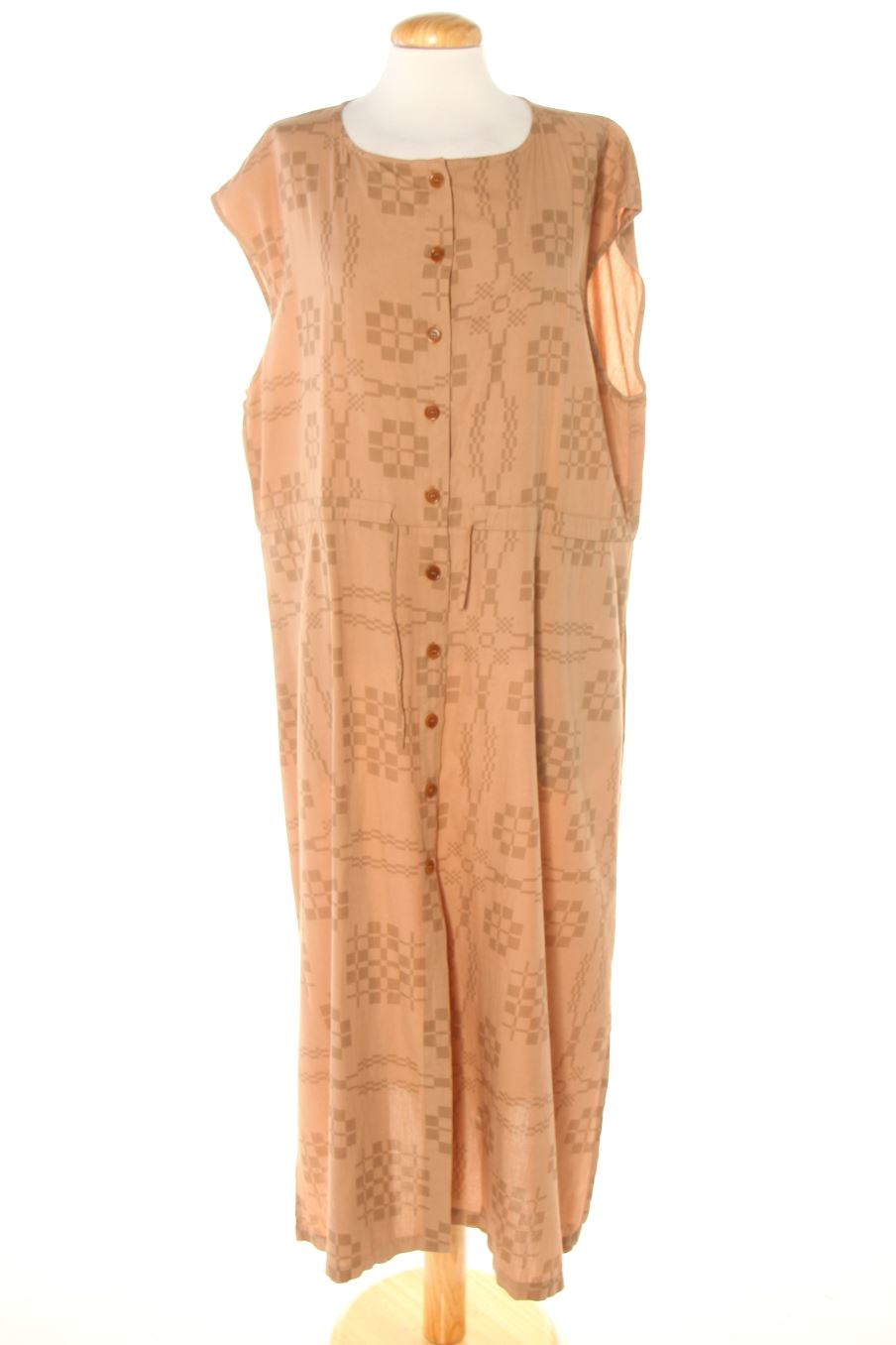 Robe casual REVISITED de la taille XL, de couleur marron