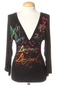 T-shirt à manches longues M Desigual