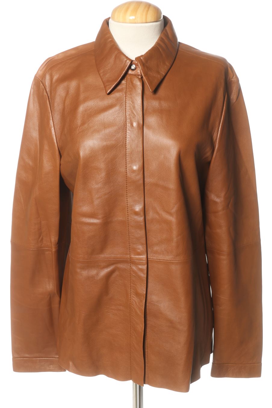 Chemise Riani de la taille 42, de couleur marron de cuir et daim