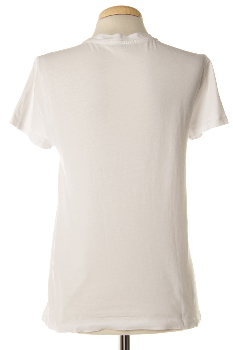 T-shirt Stradivarius de la taille XS, de couleur blanc