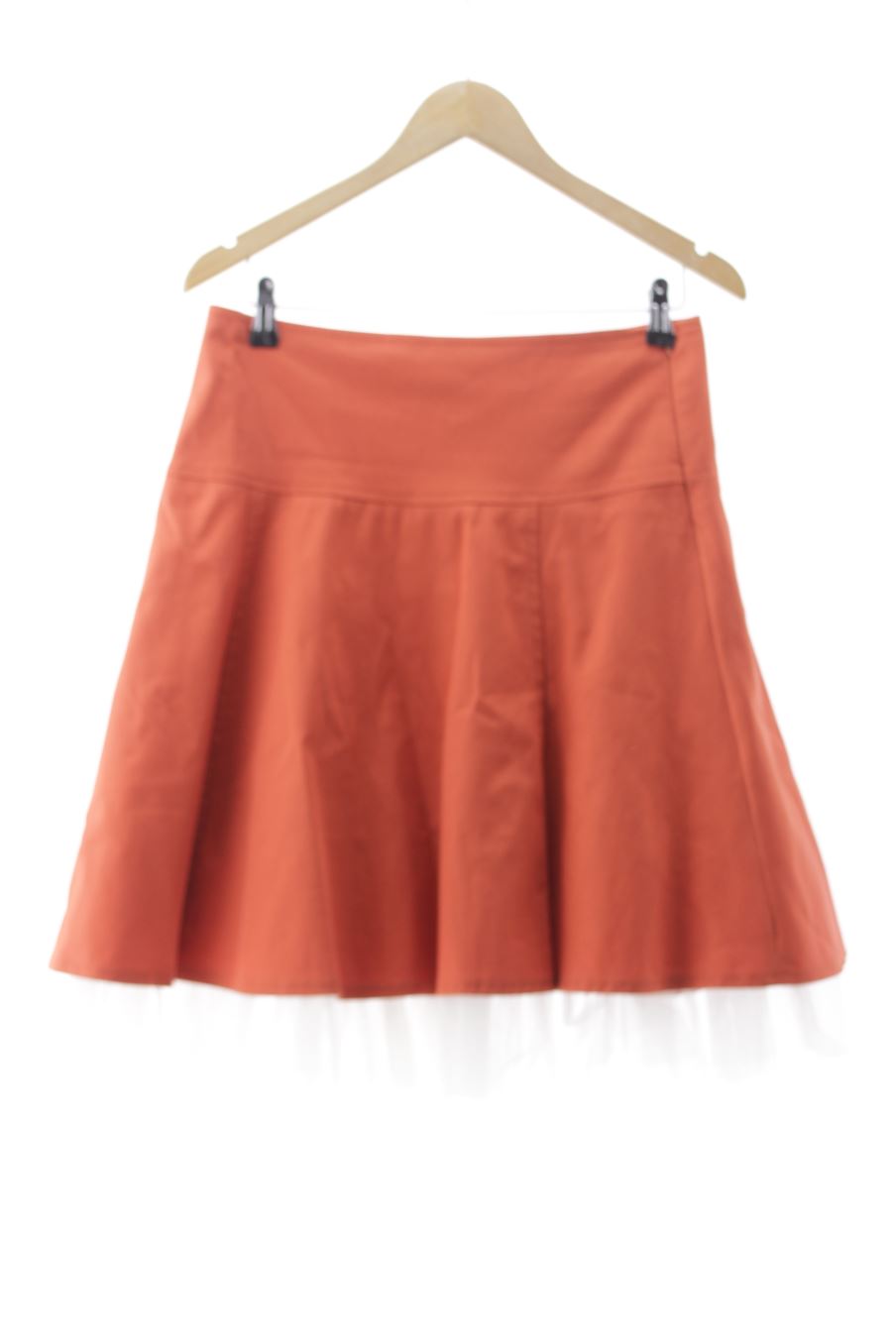 Falda de PERCENTIL de la talla 36, de color naranja