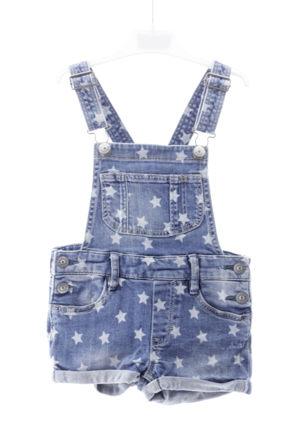 Pantalón de peto de H&M de la talla 3 años de denim de segunda mano
