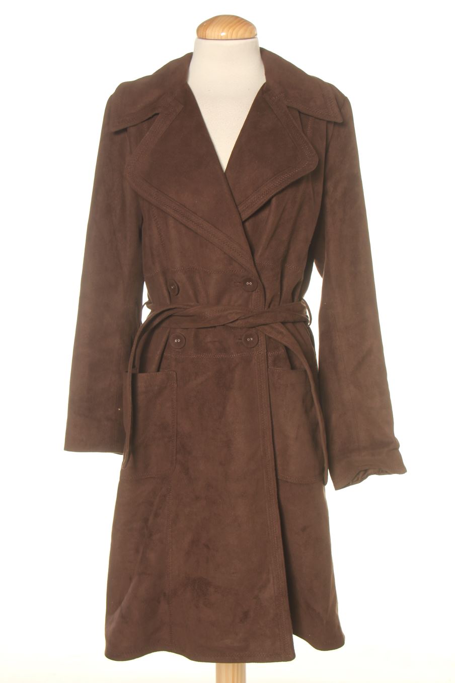 Gabardina de Caroll de la talla 42, de color marrón