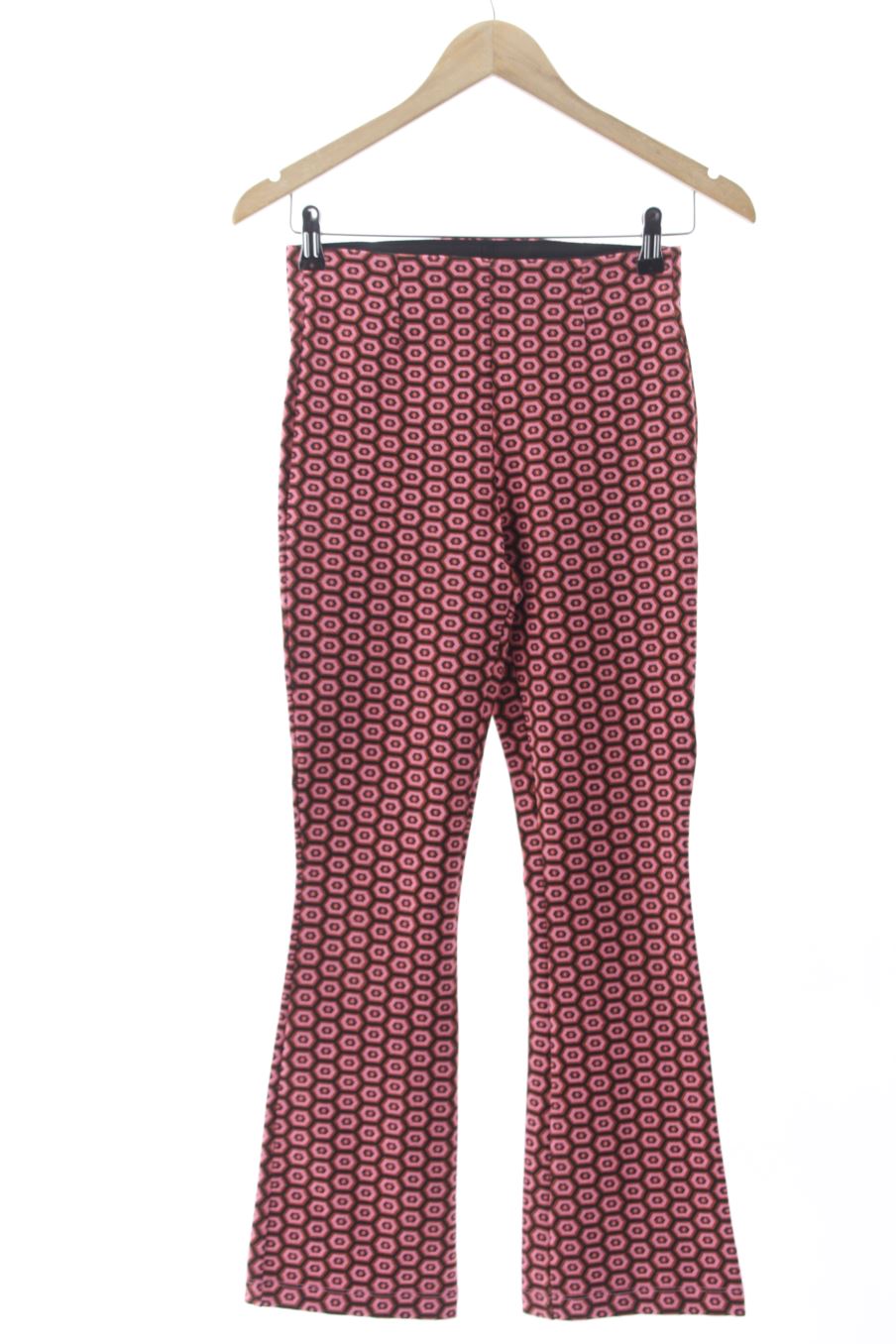 Casual Hose von Zara Größe XS, Farbe Aufdruck, für