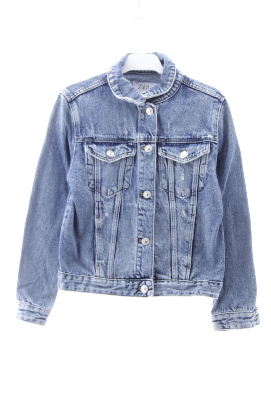 Cazadora de Zara de la talla 10 años de denim de segunda mano