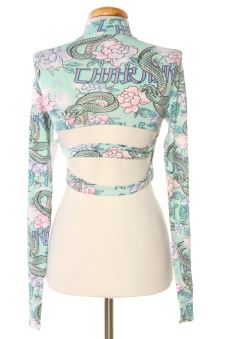 Blouse à manches longues S Bershka