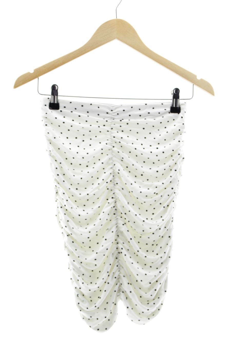 Jupe Stradivarius de la taille S, de couleur blanc