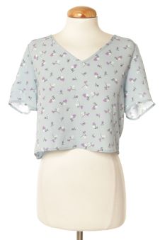 Kurzärmelige Bluse M Noisy may