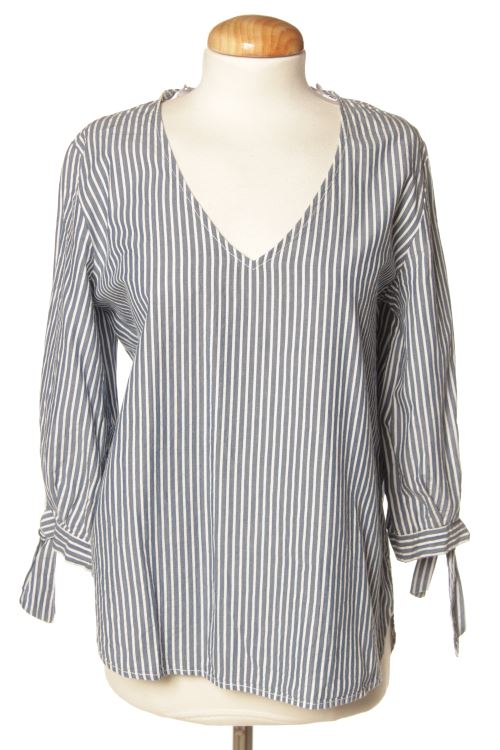 Blusa a maniche lunghe