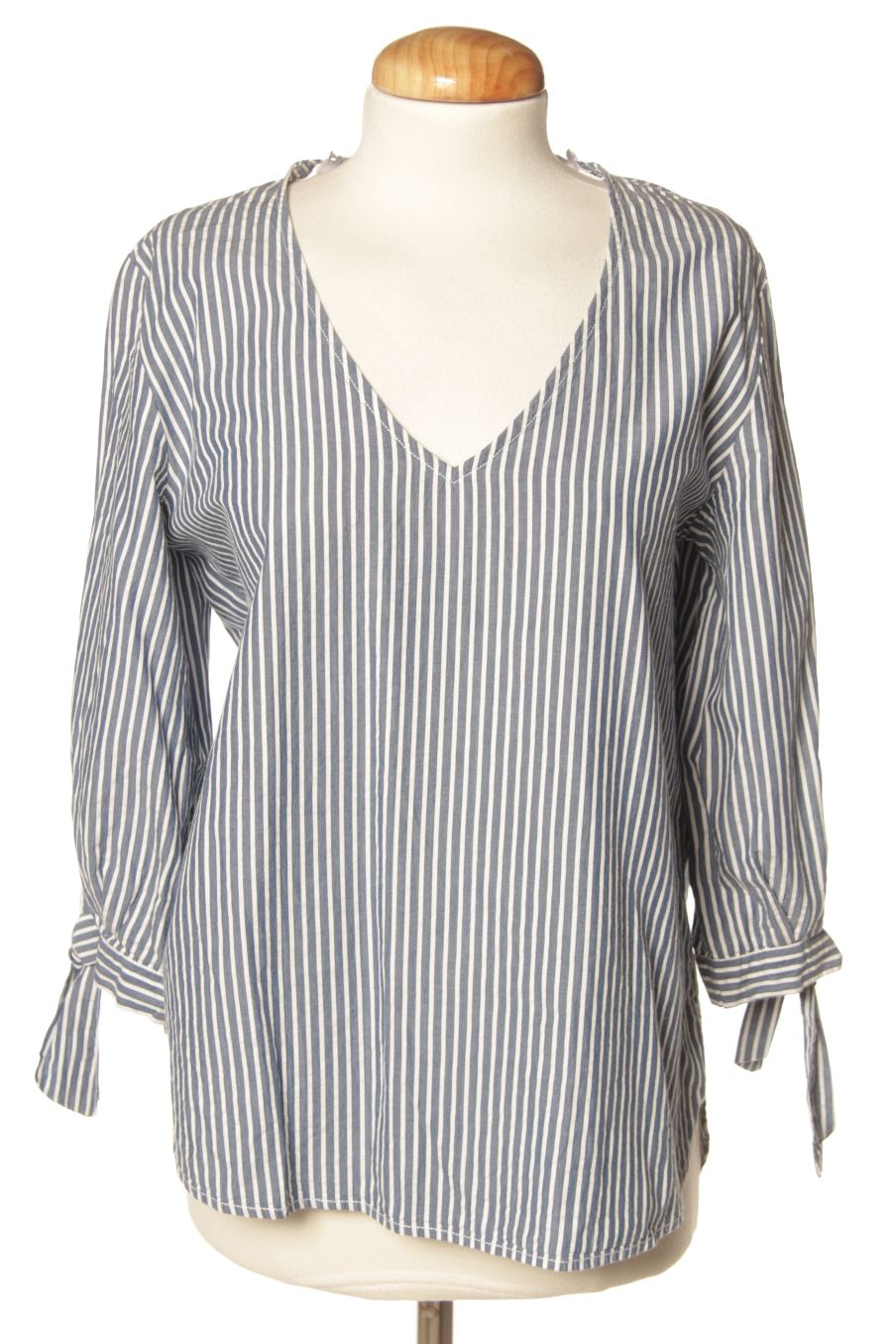 Blouse à manches longues H&M de la taille 36, de couleur rayures