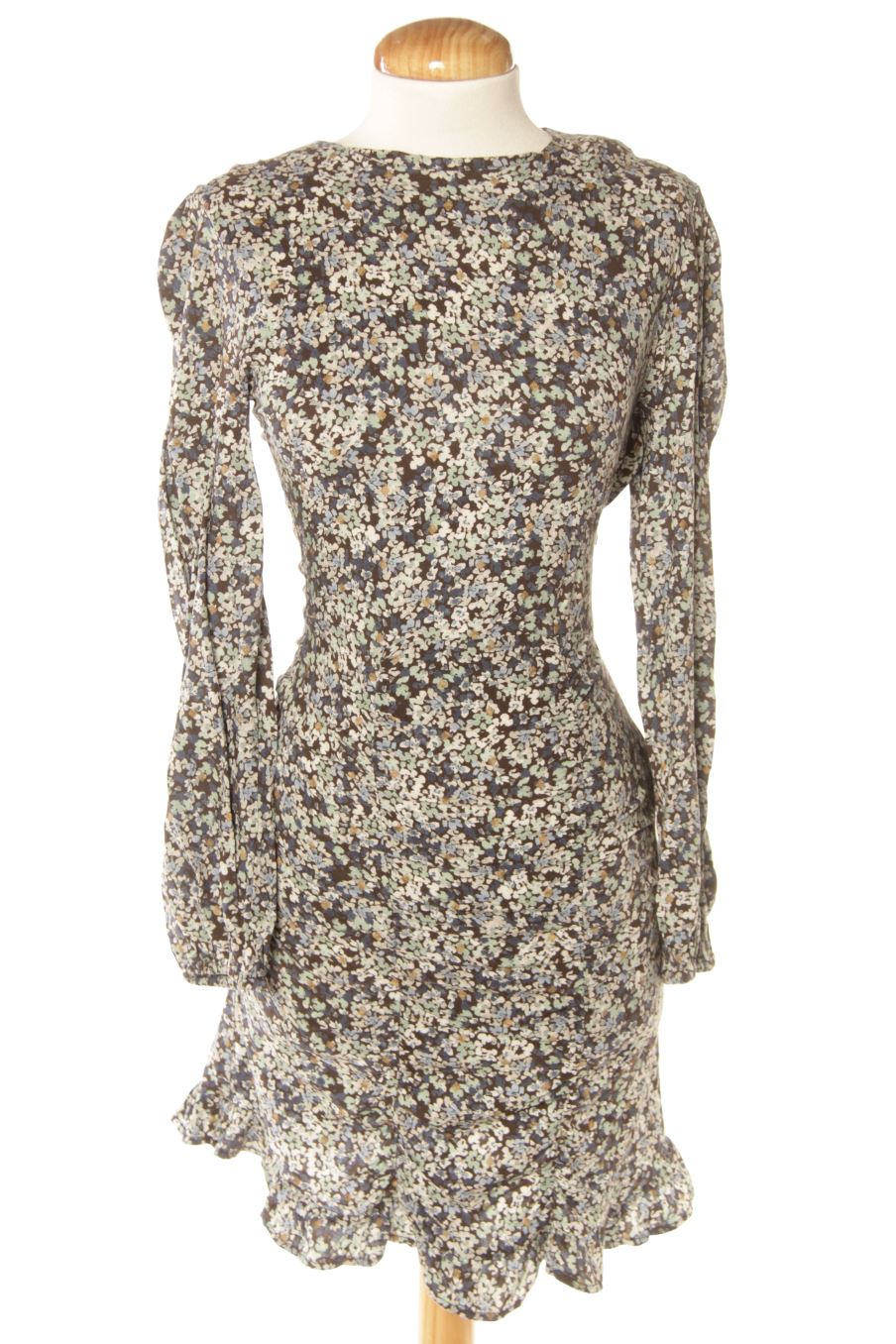 Vestido casual de Mango de la talla S, de color flores