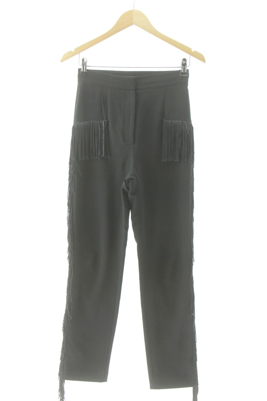 Pantalon Zara de la taille XS, de couleur noir