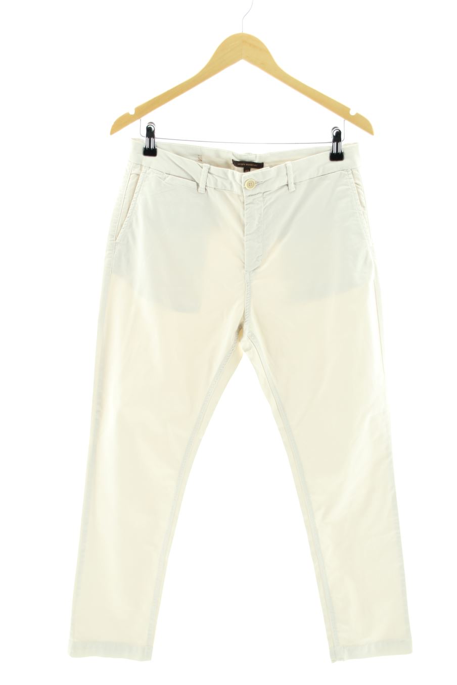 Pantalon Adolfo Dominguez de la taille 40, de couleur beige