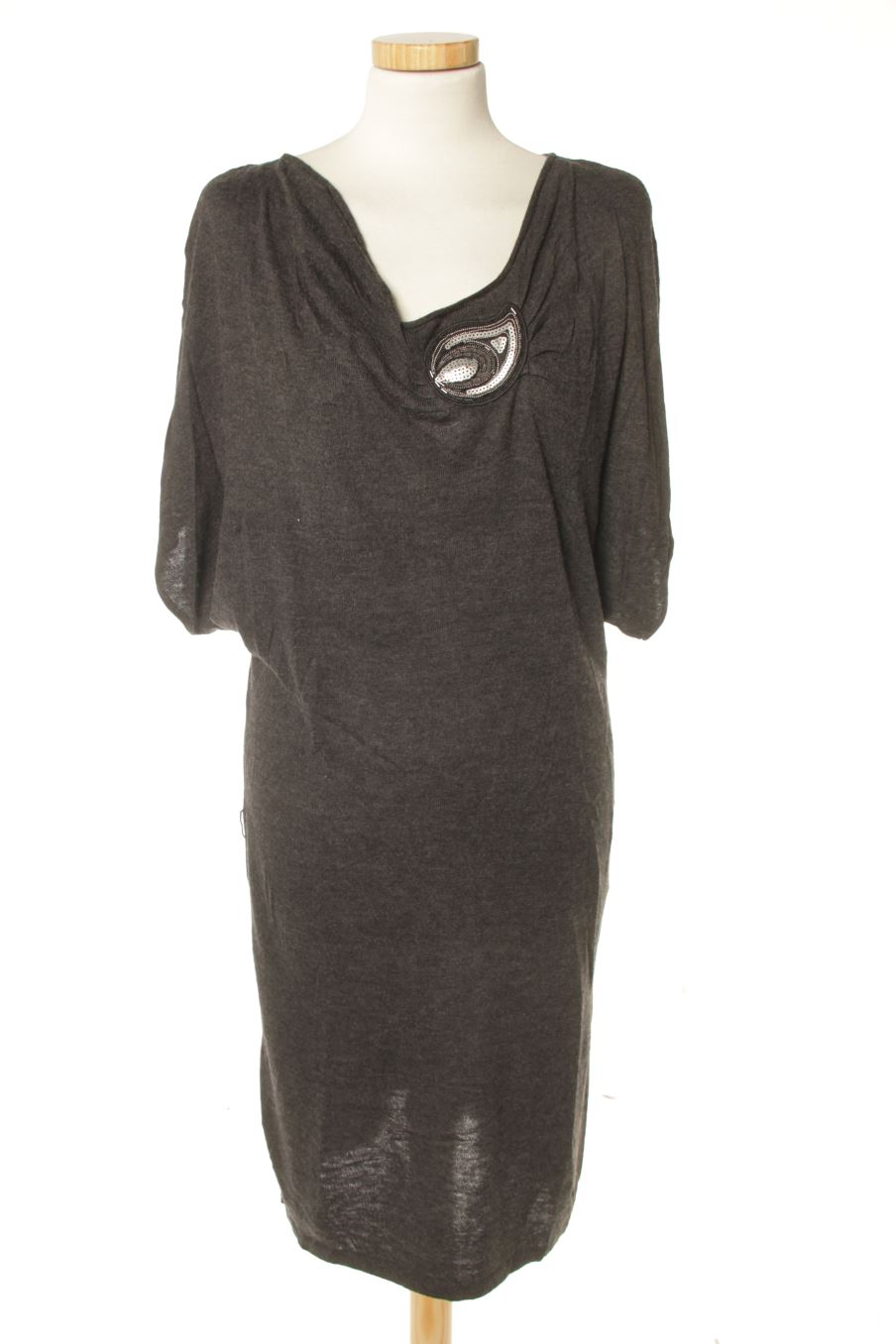 Robe casual Promod de la taille M, de couleur gris