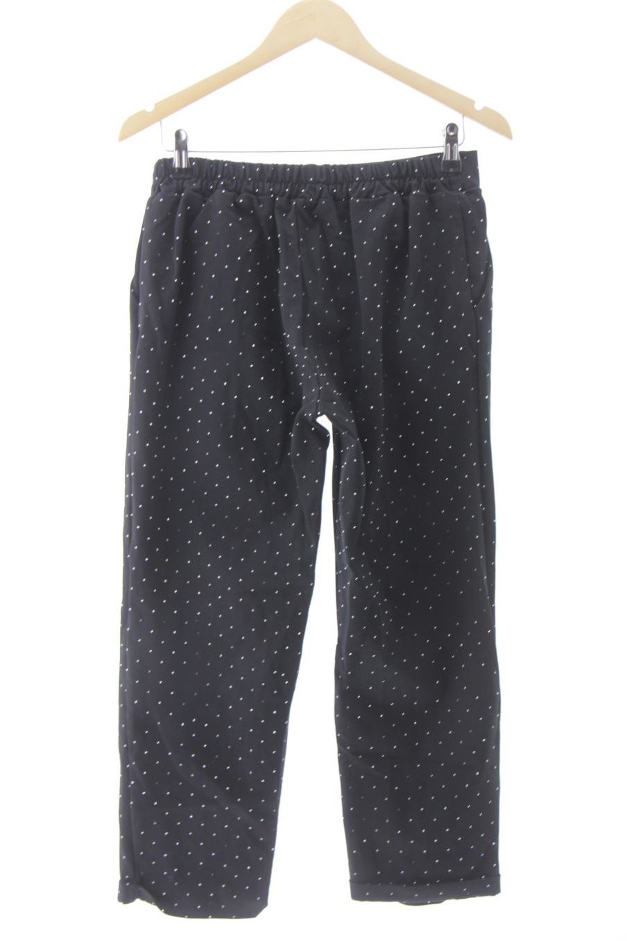 Pantalon Made in italy de la taille XL, de couleur noir