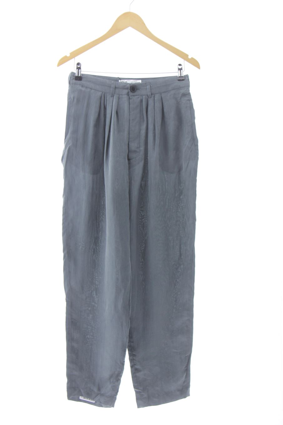 Pantalon Zara de la taille XS, de couleur gris