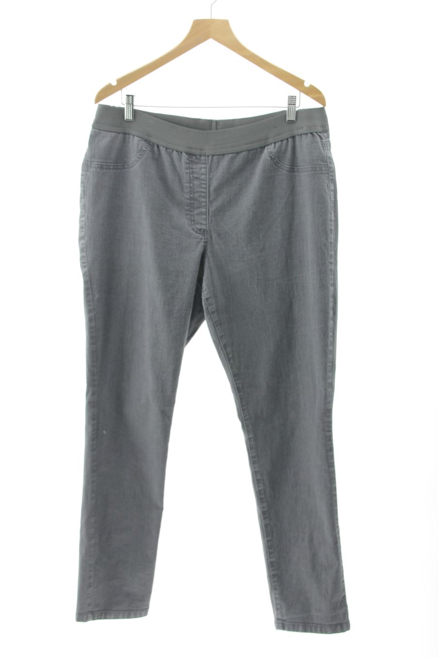 Jeans BLANCHEPORTE de la taille 50, de couleur gris de denim