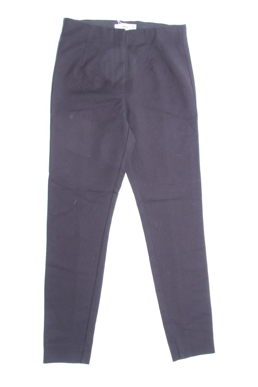 Pantalones de Mango de la talla 34, de color negro