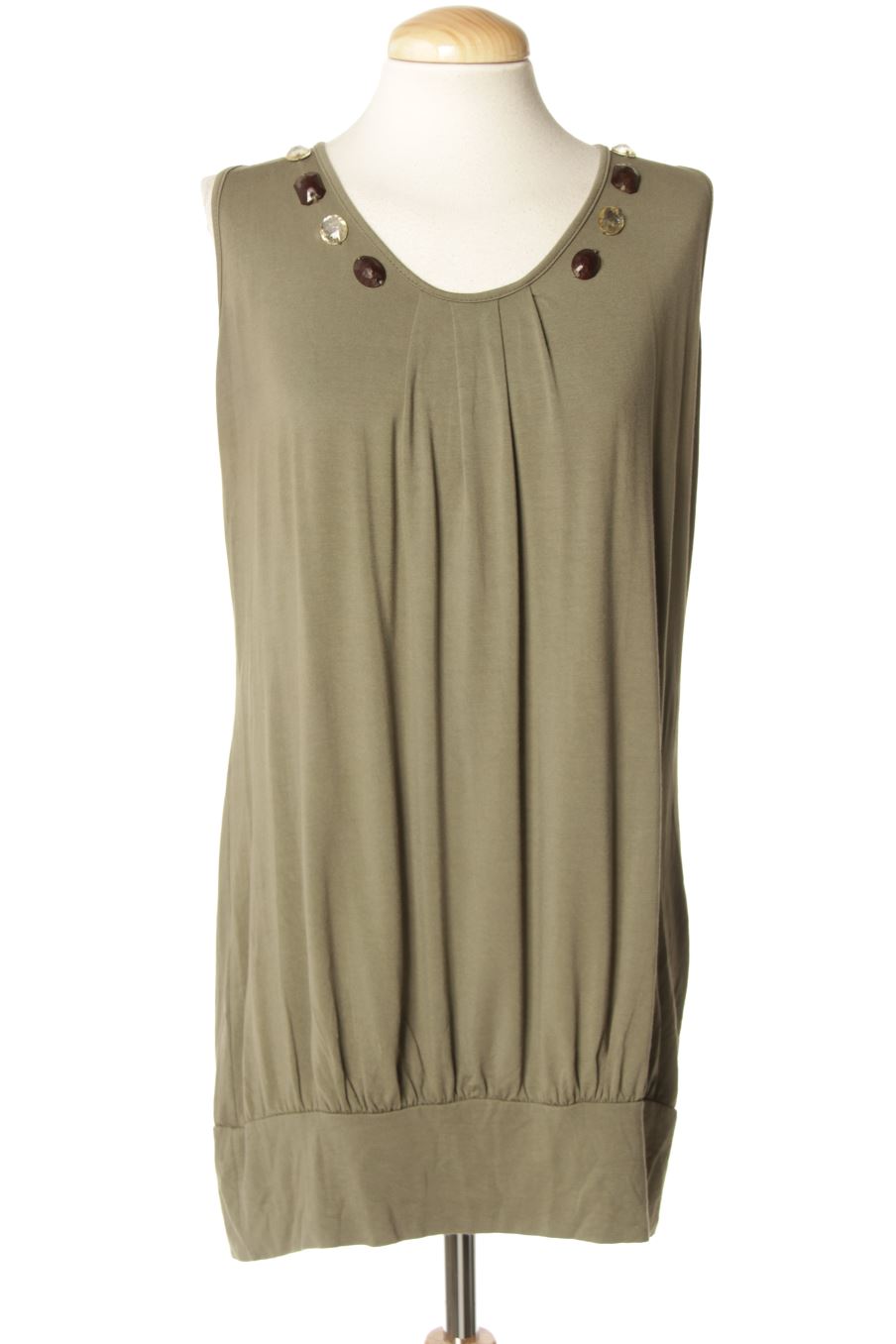 Top Made in italy de la taille L, de couleur vert