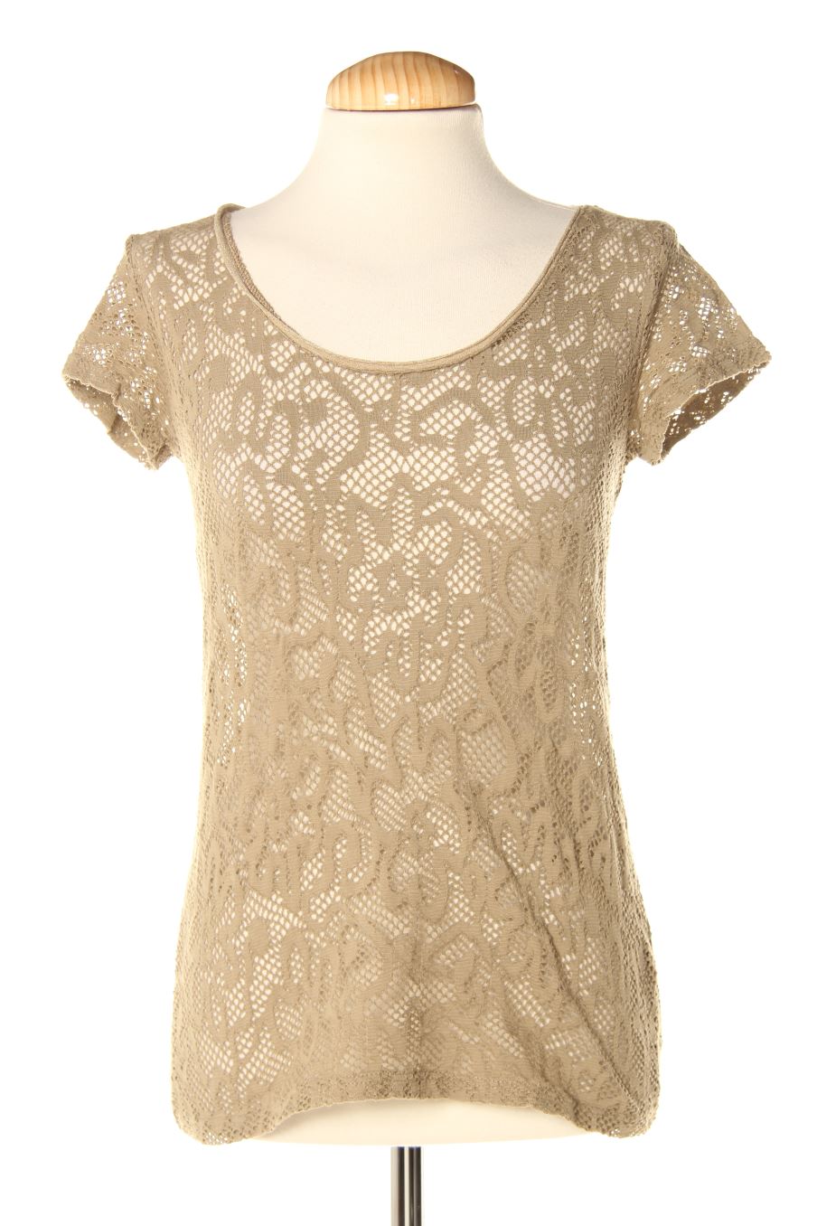 T-shirt Ikks de la taille 36, de couleur beige
