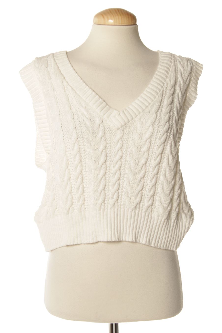 Pulls Stradivarius de la taille S, de couleur blanc