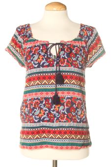 Blusa a maniche corte 36 Springfield, foto 1 di 2