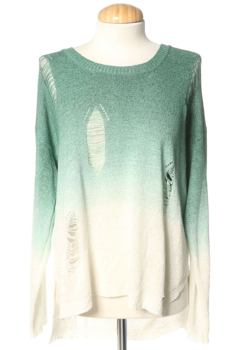 Pull Smash de la taille L, de couleur vert