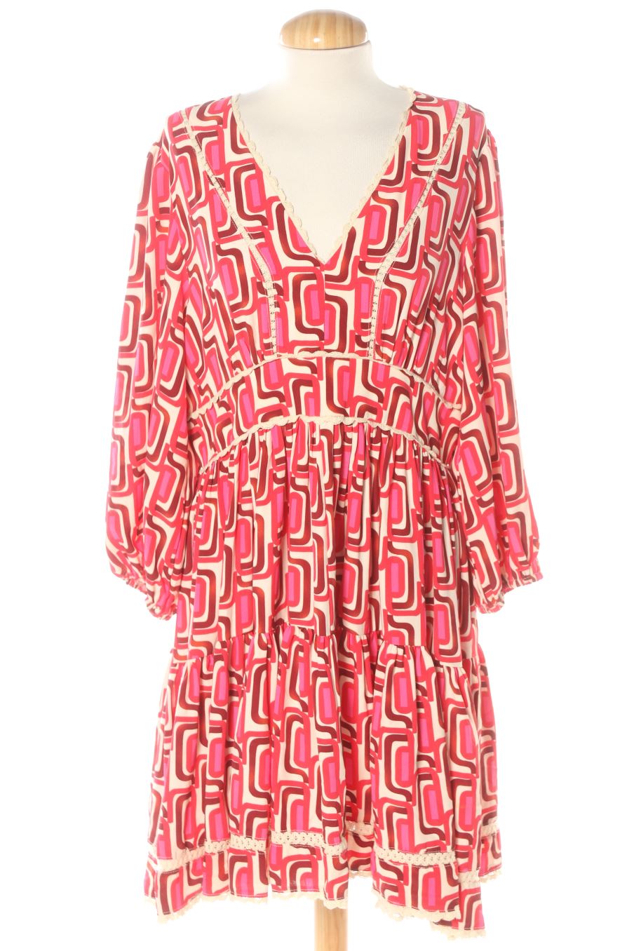 Vestido casual de Aitziber Etxebarrieta de la talla M, de color rosa