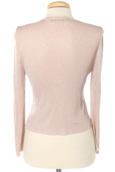 Gilet L Rosas rojas