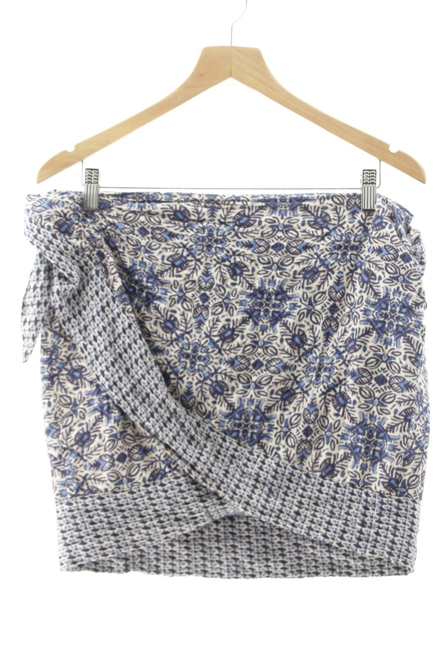 Falda de Zara de la talla XL, de color azul