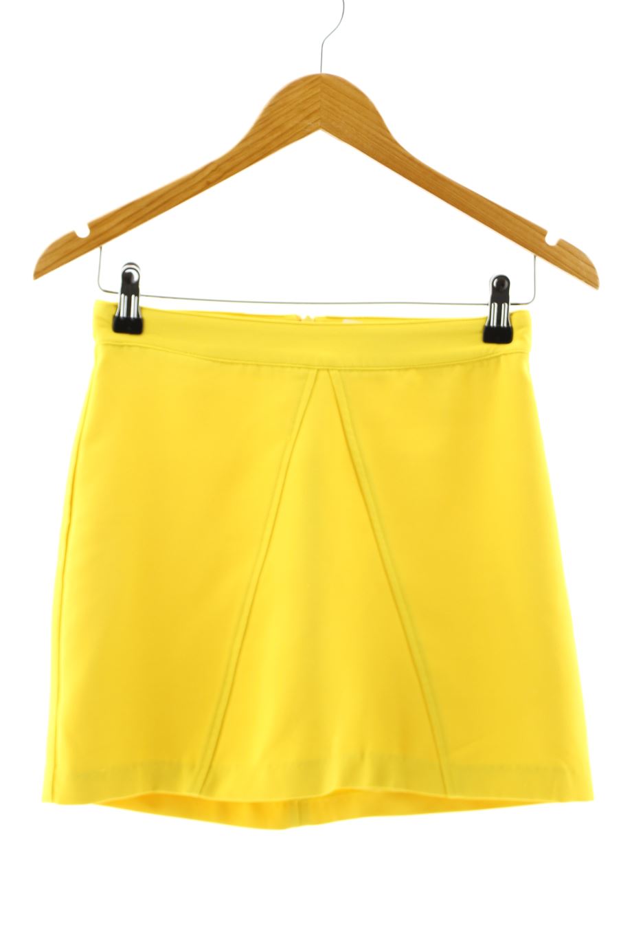 Falda de PERCENTIL de la talla 34, de color amarillo