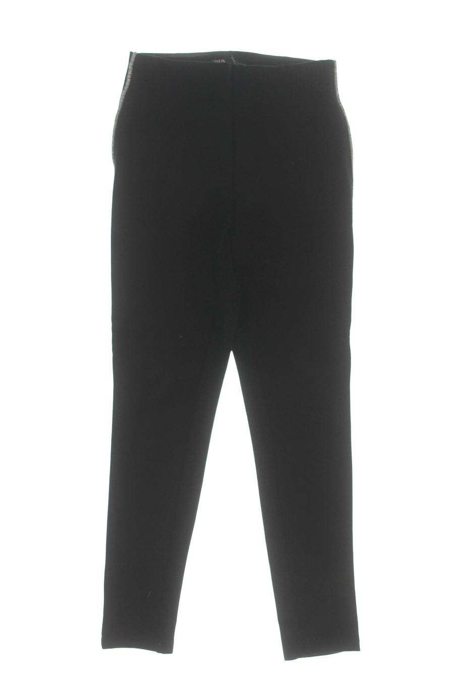Pantaloni casual de Zara de la talla S, de color nero