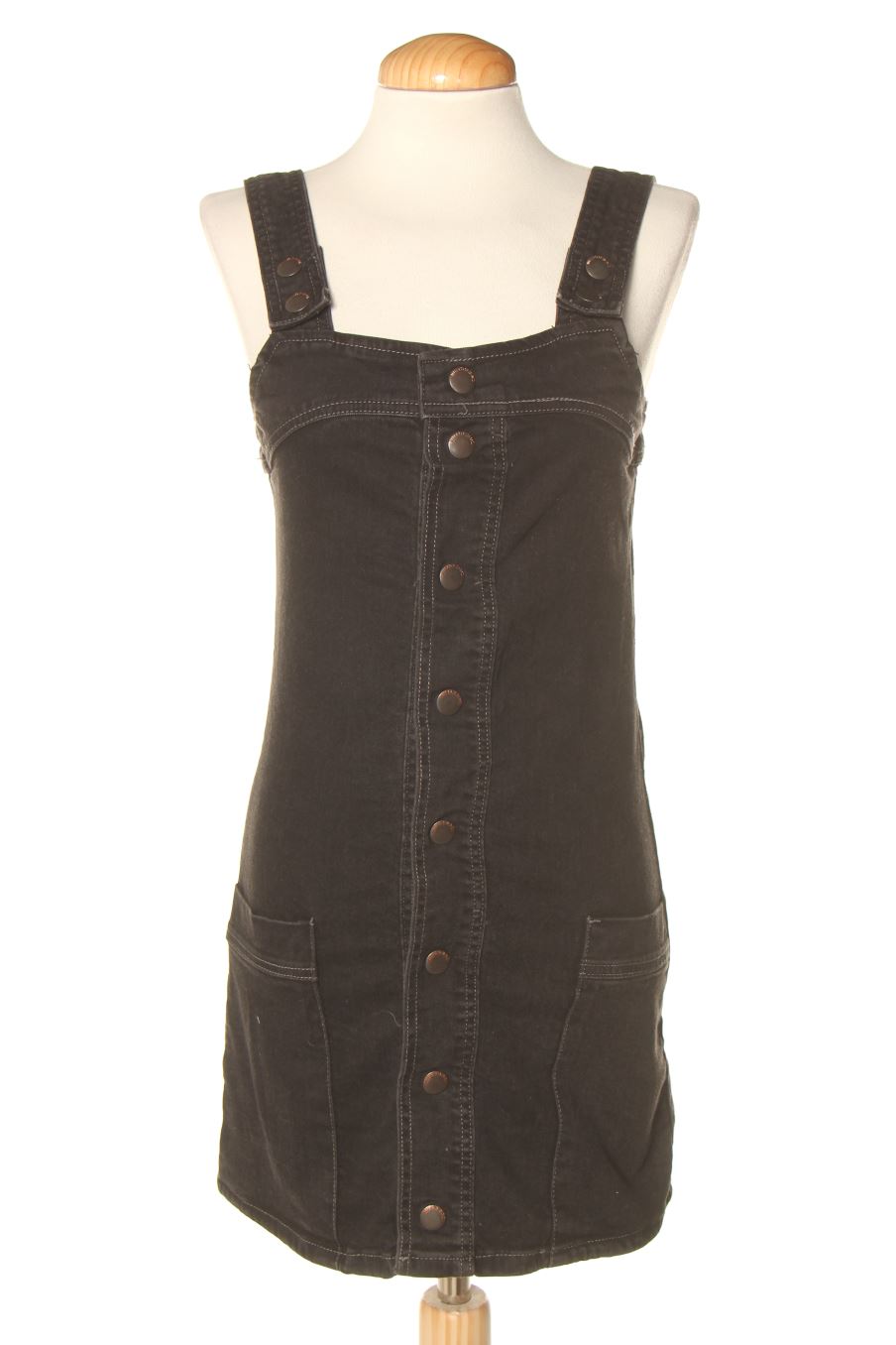 Robe casual Belle & rebel de la taille XS, de couleur noir de denim