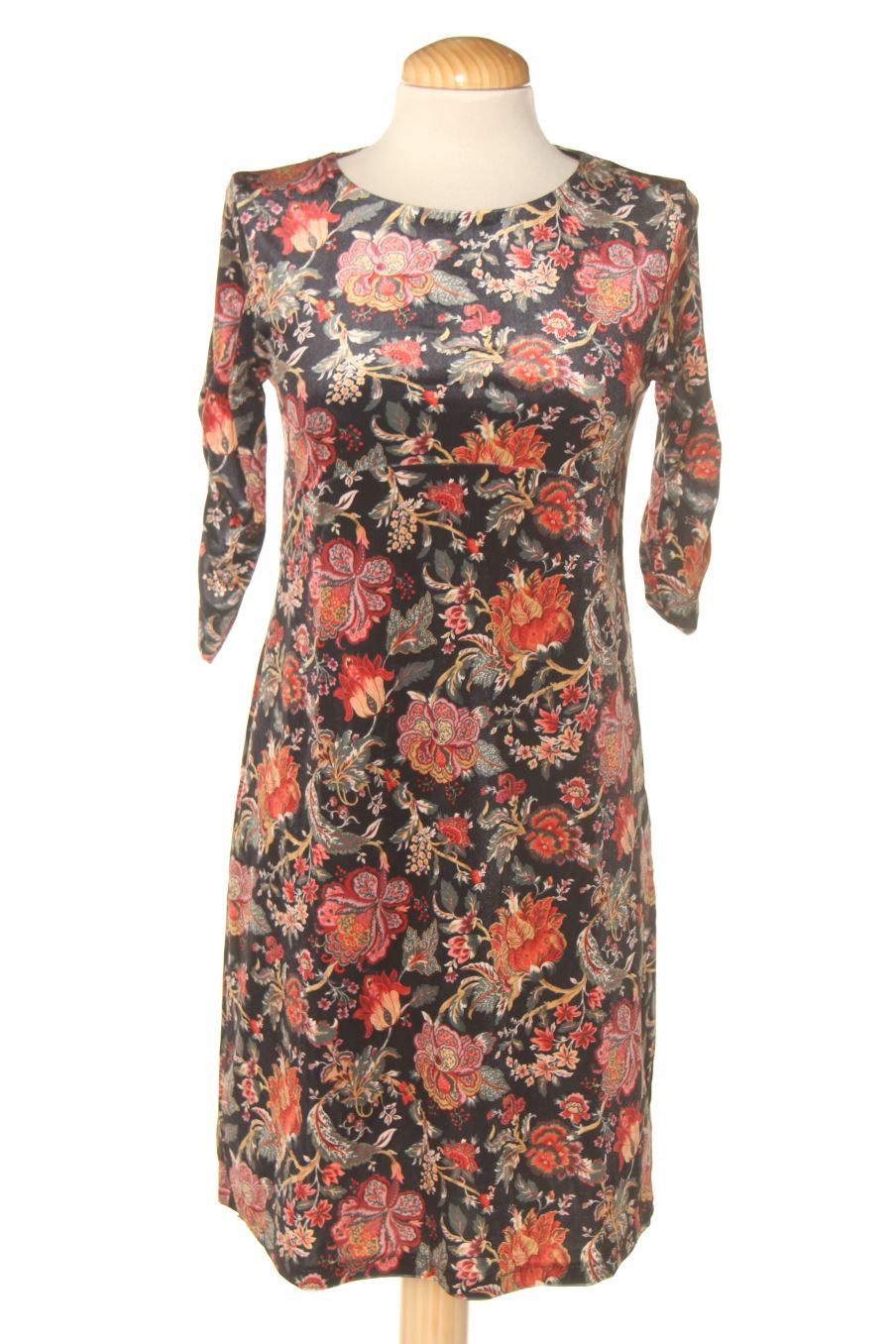 Robe casual Fórmula Joven de la taille 36, de couleur fleurs de velours