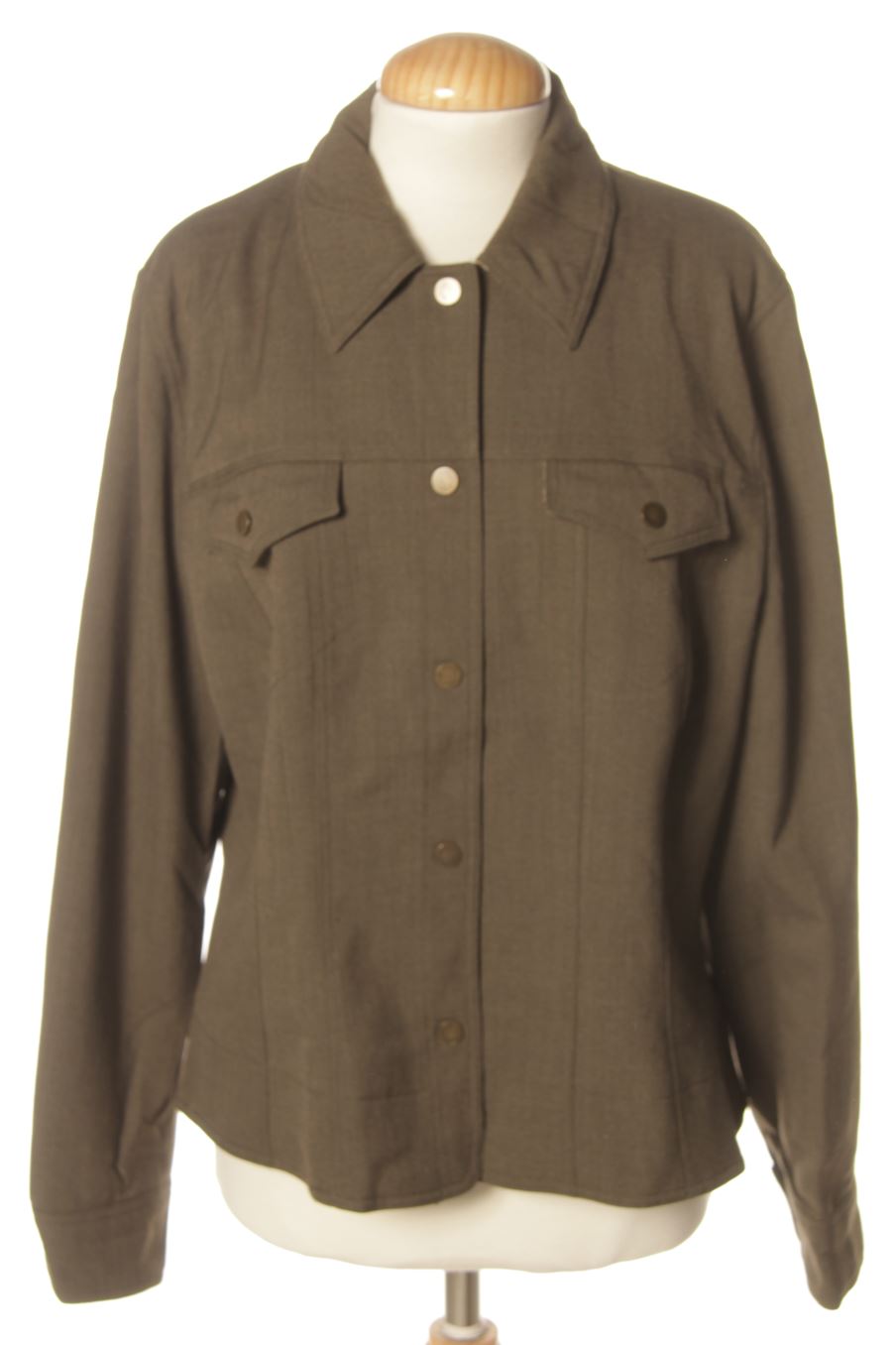 Blouson Gerard Darel de la taille 42, de couleur vert