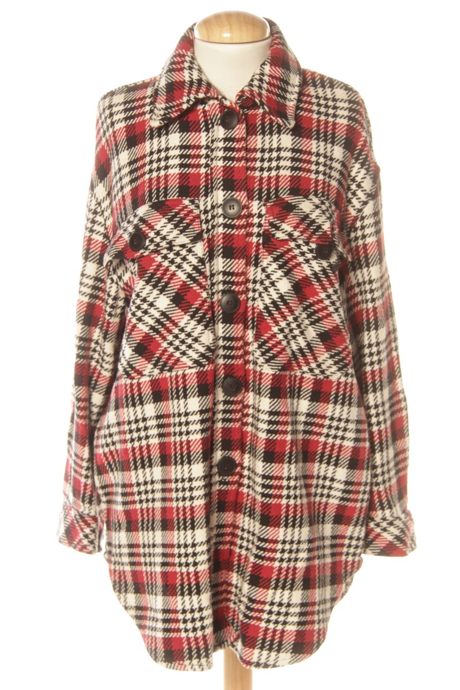 Giubbotto de Stradivarius de la talla S, de color quadri
