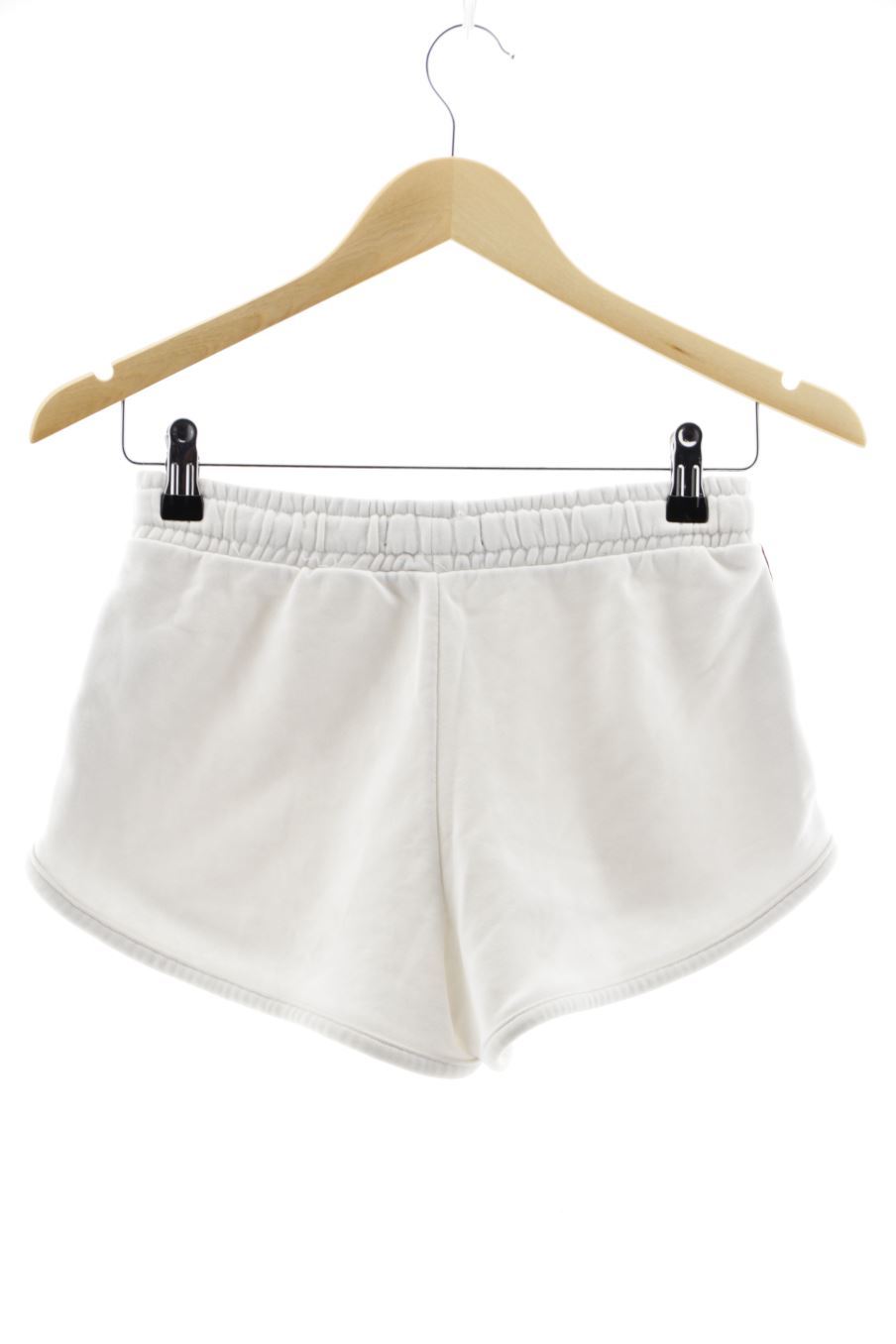 Pantalones cortos de deporte de Bershka de la talla XS, de color blanco
