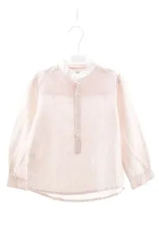 Camisa de manga larga 4 años Blanca valiente