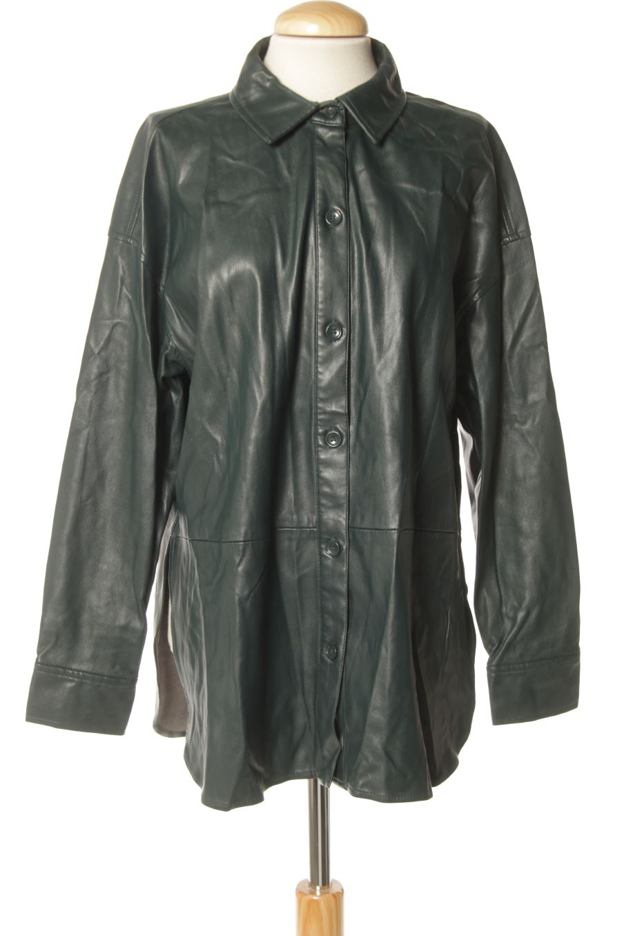Chemise Pull & Bear de la taille S, de couleur vert de synthétique