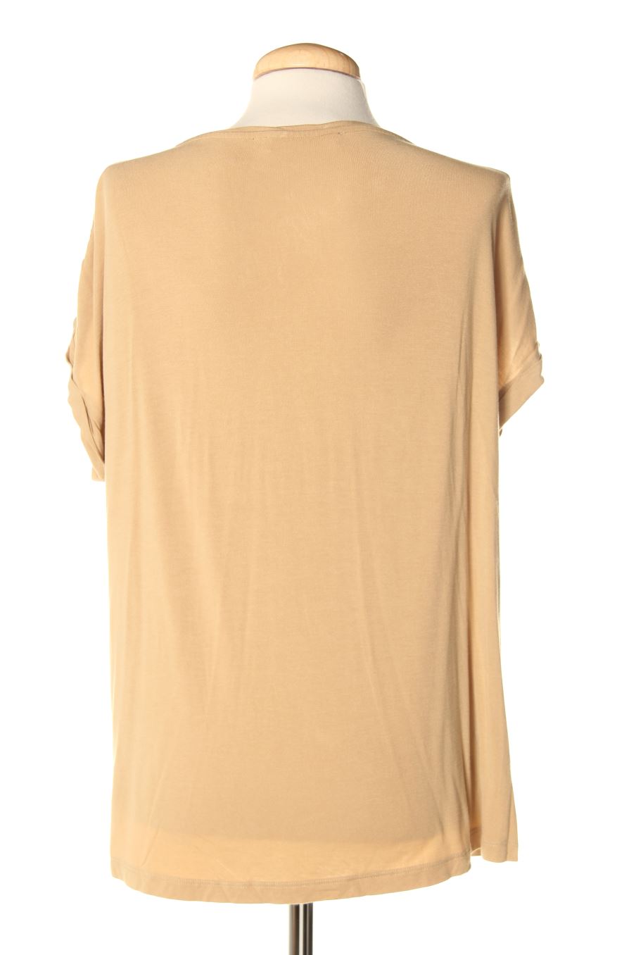 T-shirt Mango de la taille L, de couleur marron