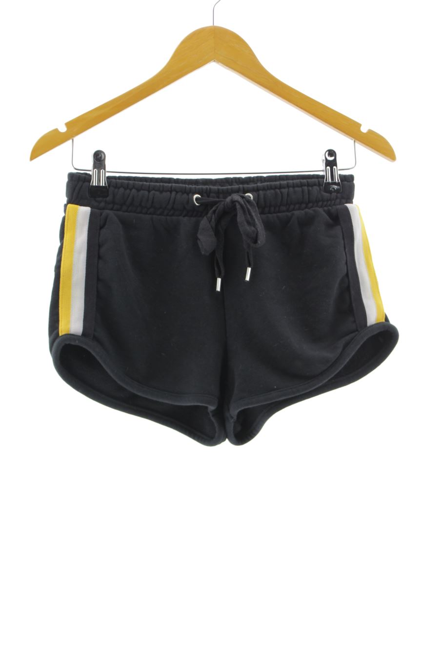 Short de sport Bershka de la taille XS, de couleur noir