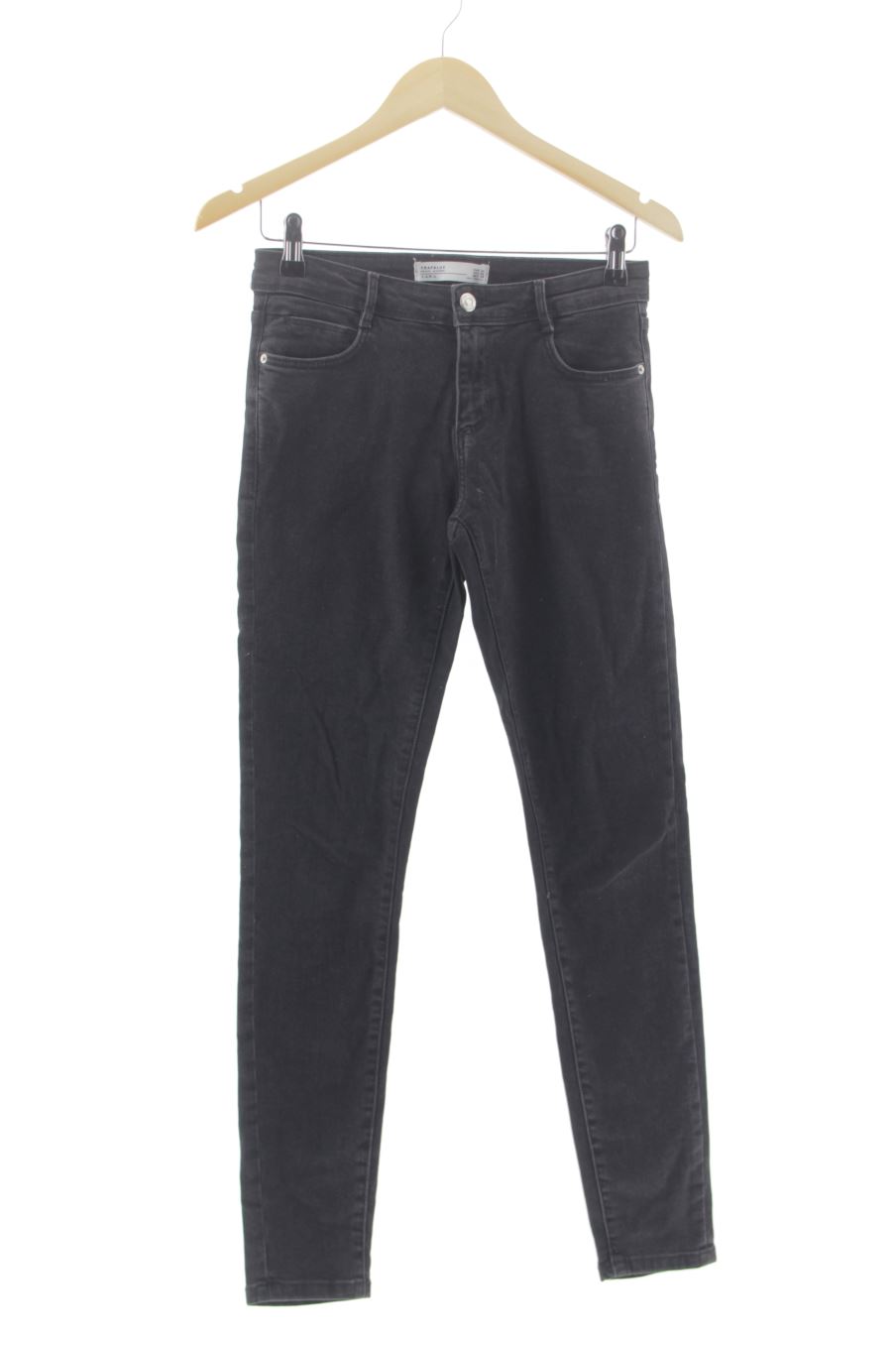 Jeans Trafaluc de la taille 38, de couleur noir de denim