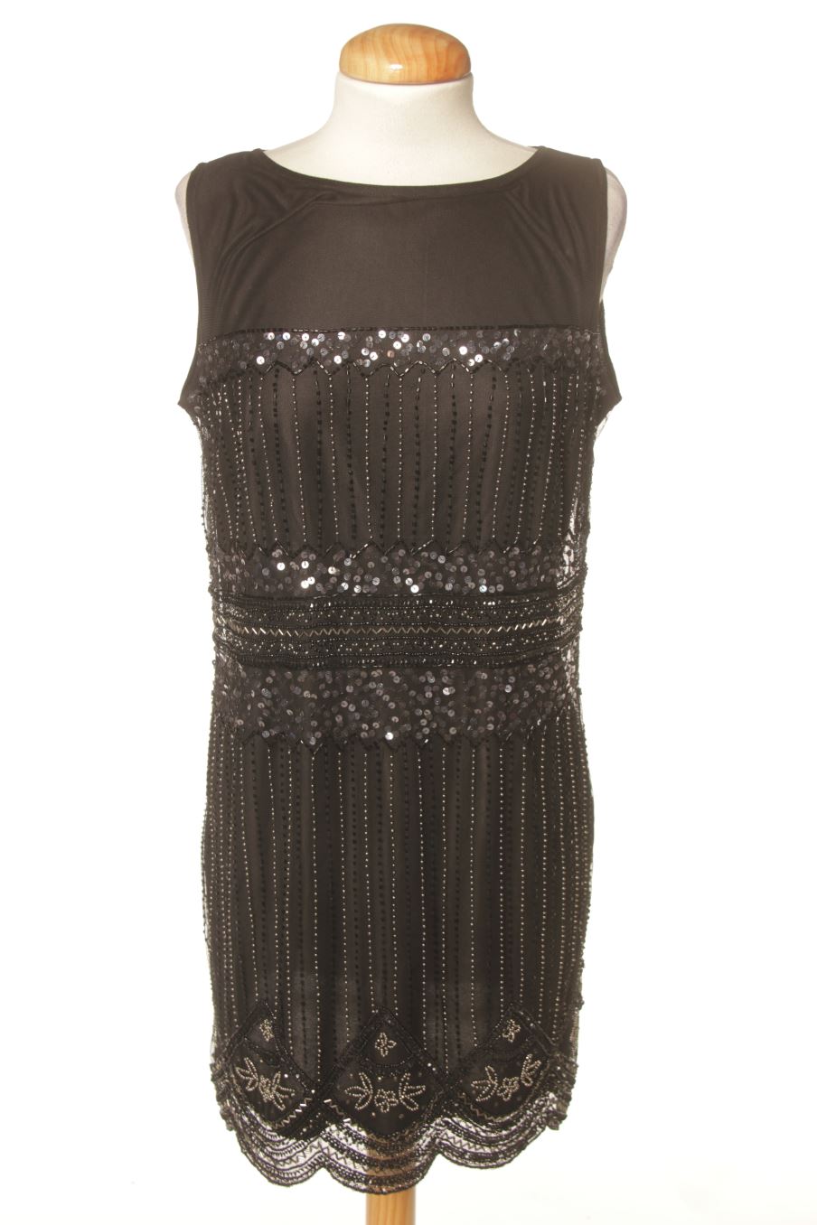 Einfaches Kleid von SUITEBLANCO Größe M, Farbe Schwarz, für