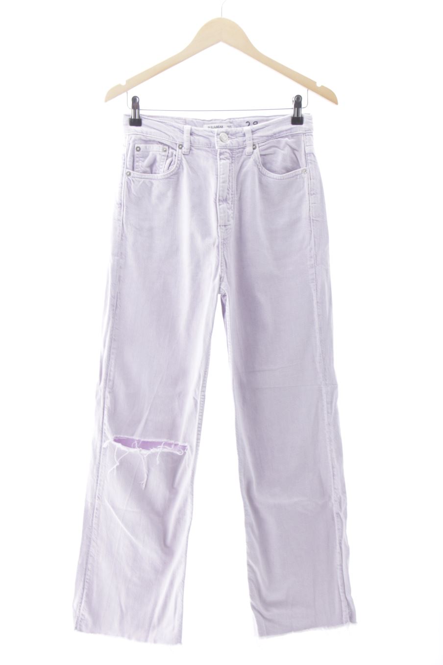 Jeans Pull & Bear de la taille 36, de couleur pourpre de denim