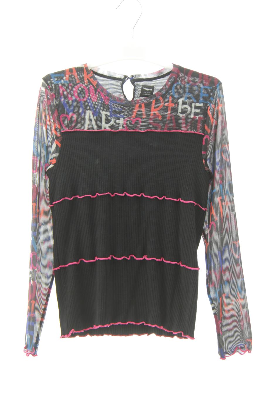 T-shirt manches longues Desigual de la taille 11 ans de seconde main