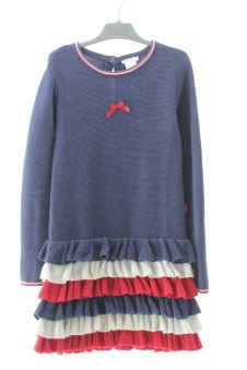 Aufwändiges Kleid 128 Tutto Piccolo